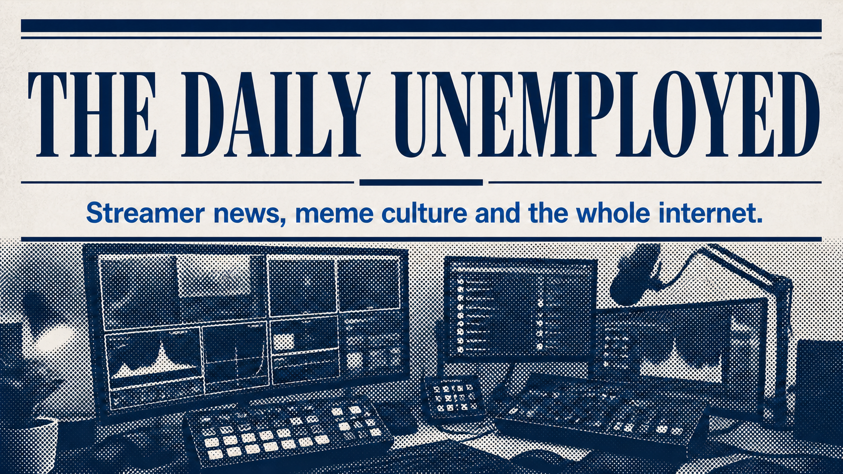 The Daily Unemployed newsletter now out for free logo
